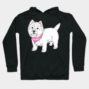 Annabel the westie - custom name (please message me BEFORE you place custom order) Hoodie